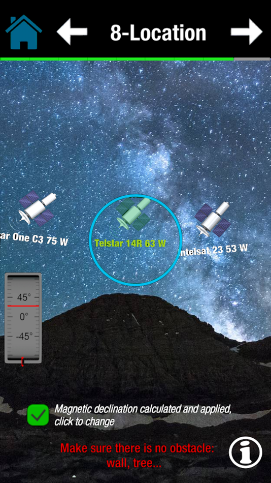 #2. DishPointer (Satellite Finder) (iOS) Podle: Souria HAKKAR
