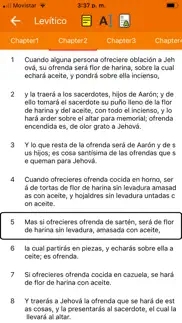 biblia reina valera 1960 iphone screenshot 3