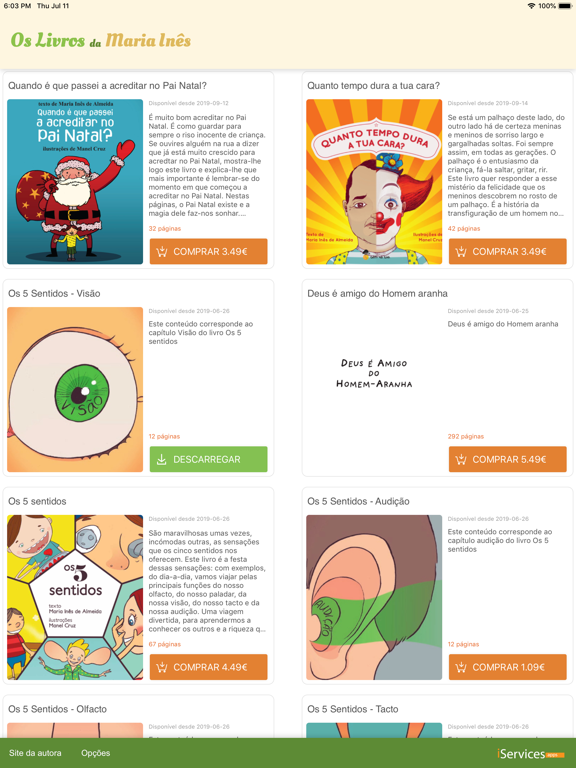 Screenshot #5 pour Os Livros da Maria Inês
