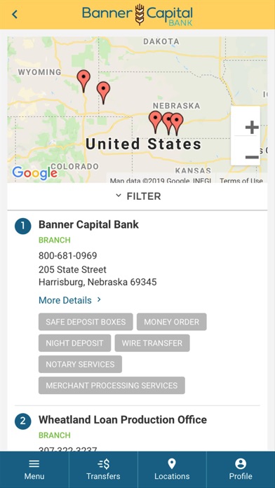 Banner Capital Bank Screenshot