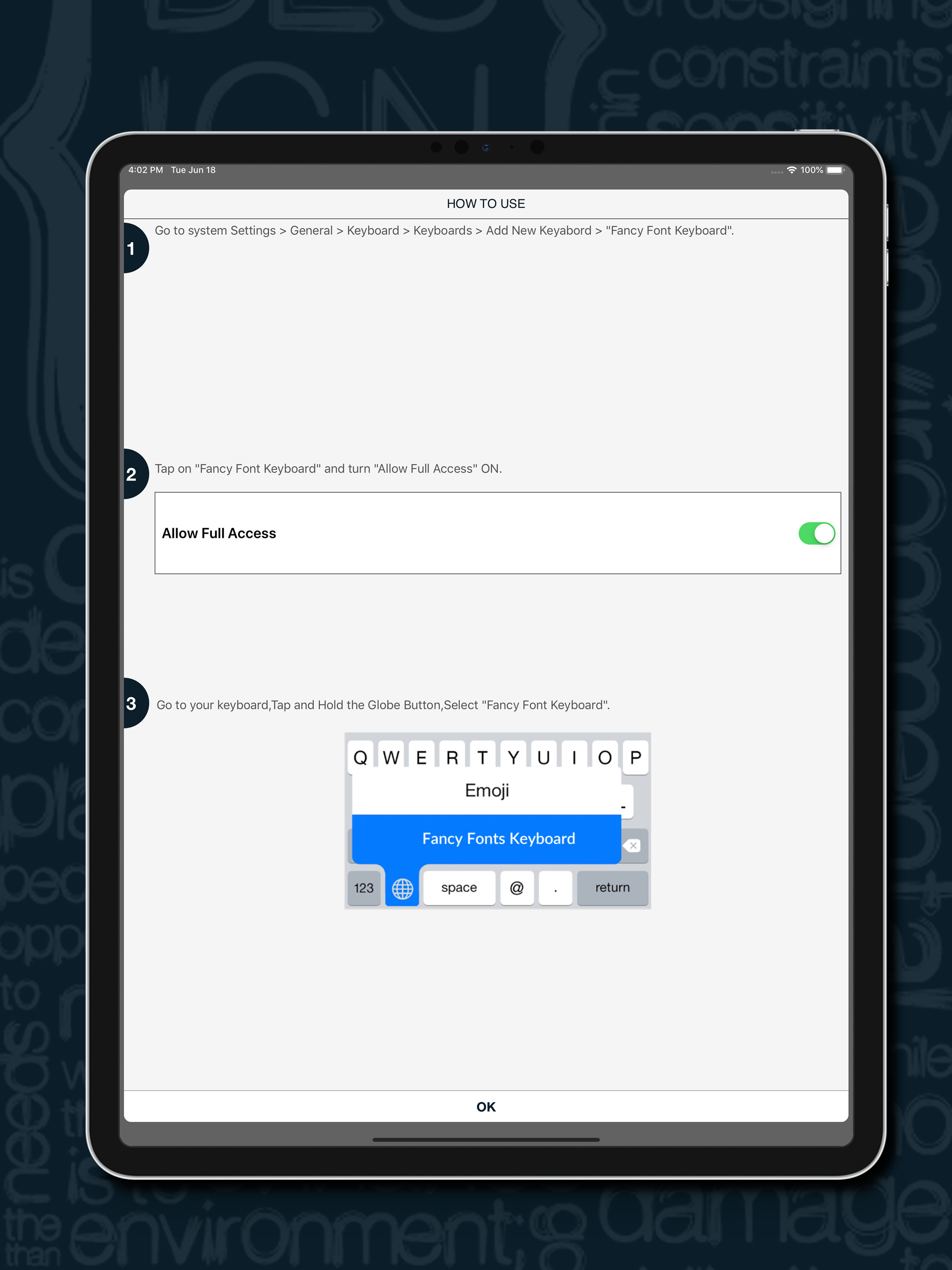 Fancy Stylish Fonts screenshot 12