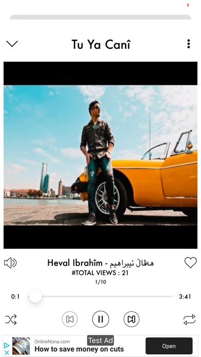 Kurdish Music iPhone screenshot 3 - Entertainment app