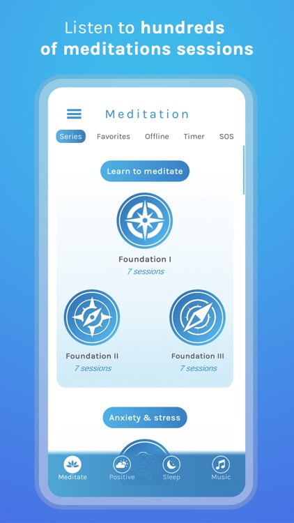 Guided Meditation with Pause screenshot-0