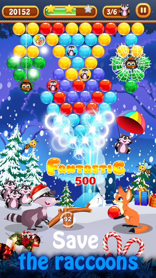 #4. Bubble Shooter - Pop Bubble (iOS) By: IBEAN COMPANY LIMITED