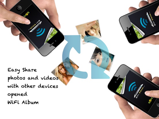 WiFi Album Wireless Transfer iPad app afbeelding 4
