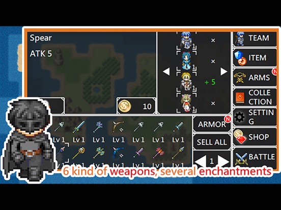 Unlimited Skills Hero iPad screenshot