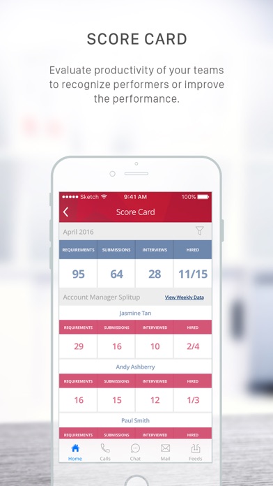 OnBlick Employer Screenshot