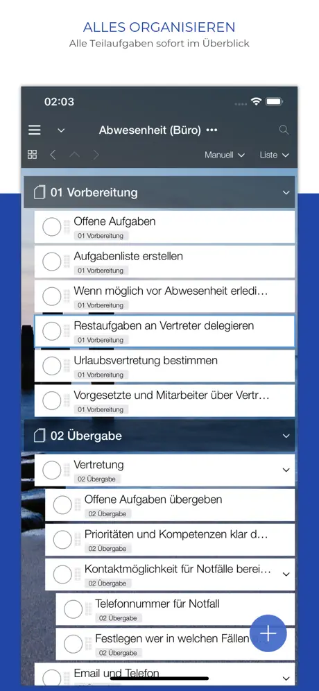 Organize:Pro Cloud Tasks