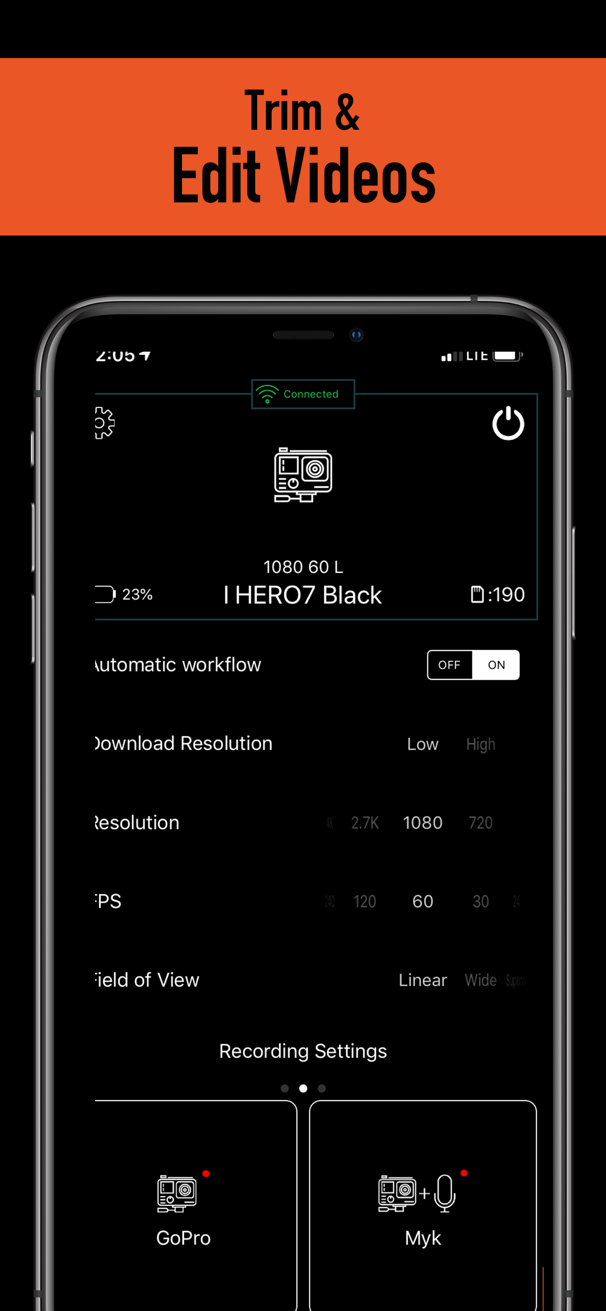 Myk - for GoPro Video Editing