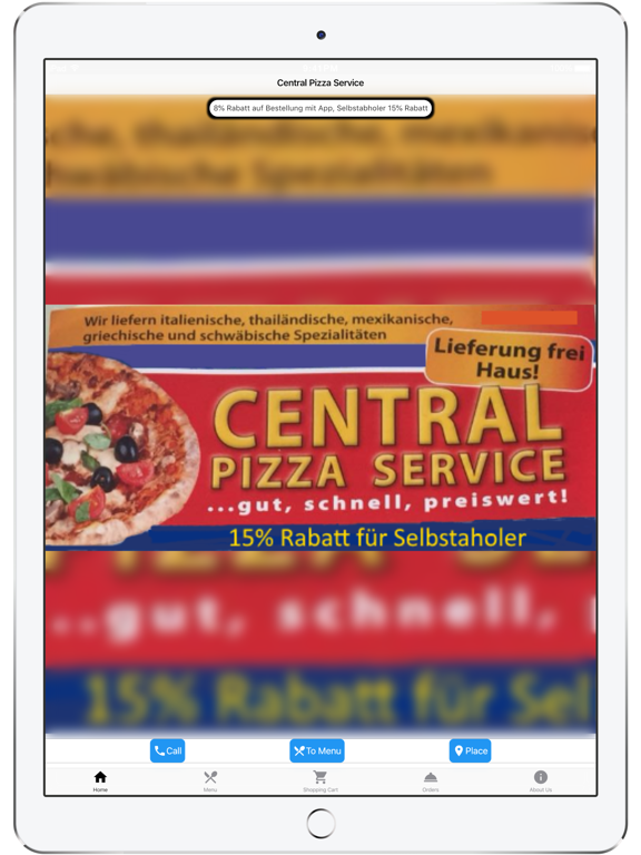 Screenshot #4 pour Central Pizza Service