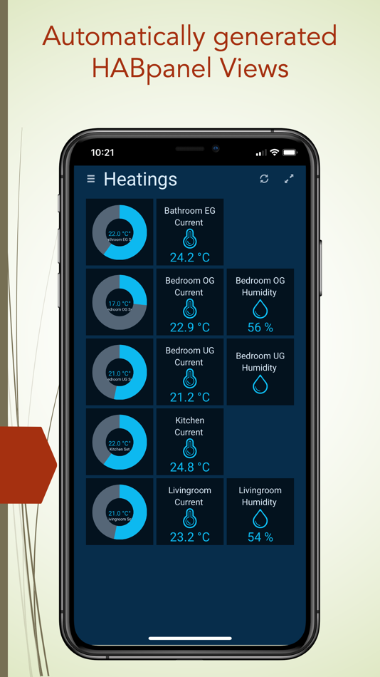 #9. easyHAB (iOS) Által: KAndySoft UG