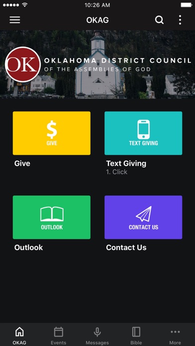 OKAG Mobile Screenshot