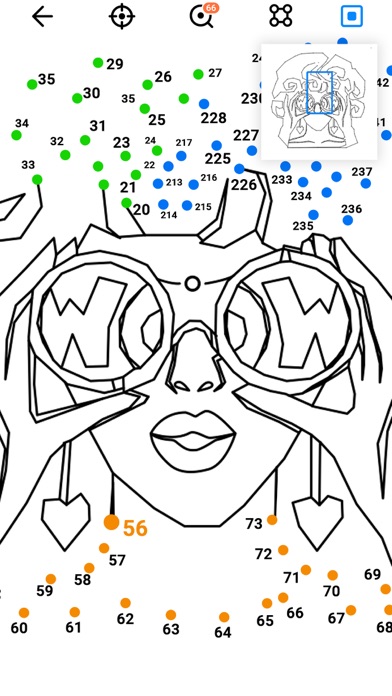 Dot to Dot to Coloring screenshot 2