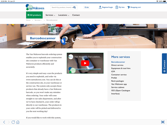 Van Walraven iPad screenshot