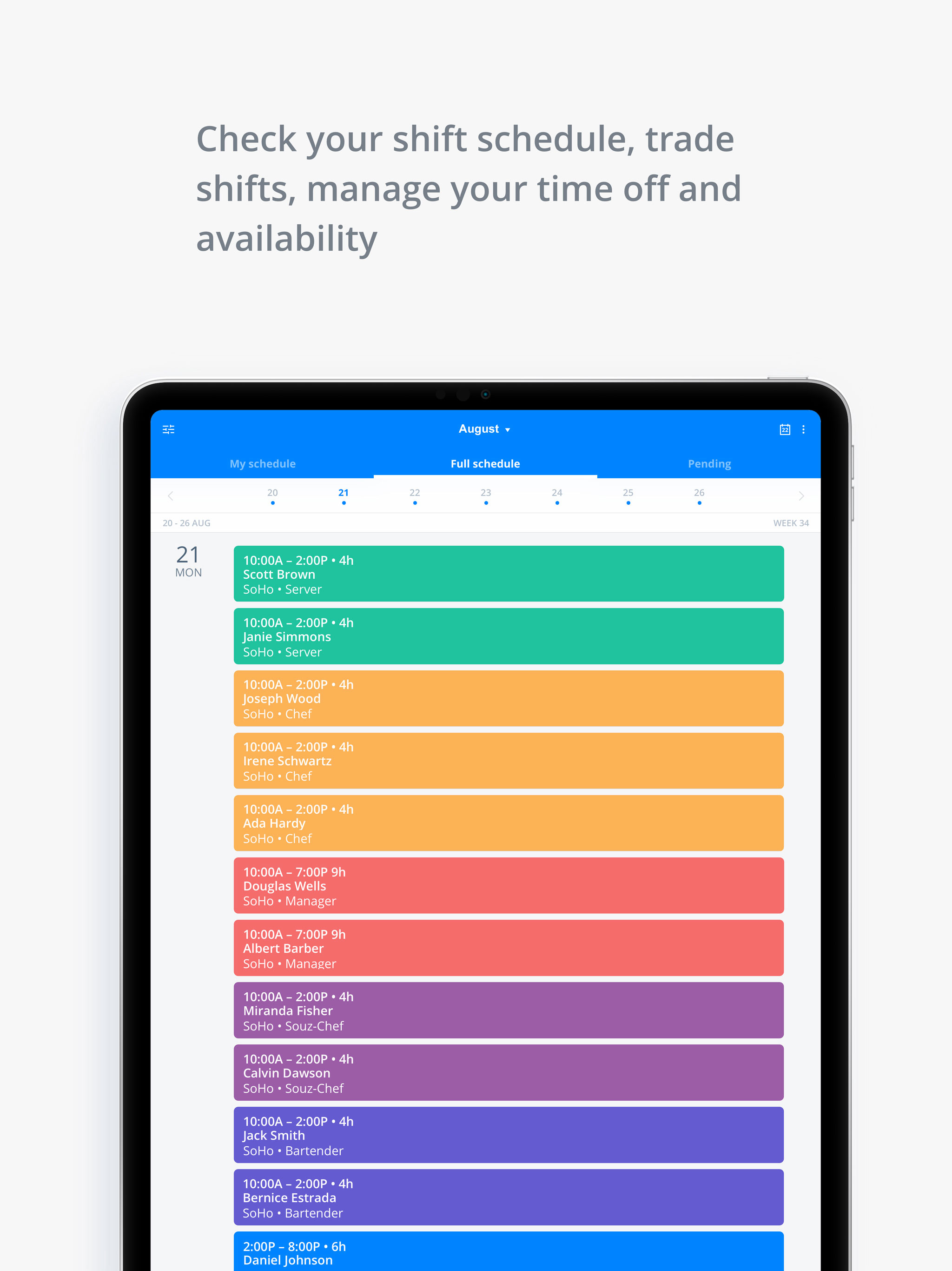 Sling: Employee Scheduling App screenshot 10