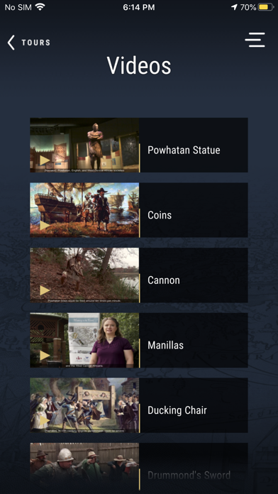 Jamestown Settlement Tours Screenshot