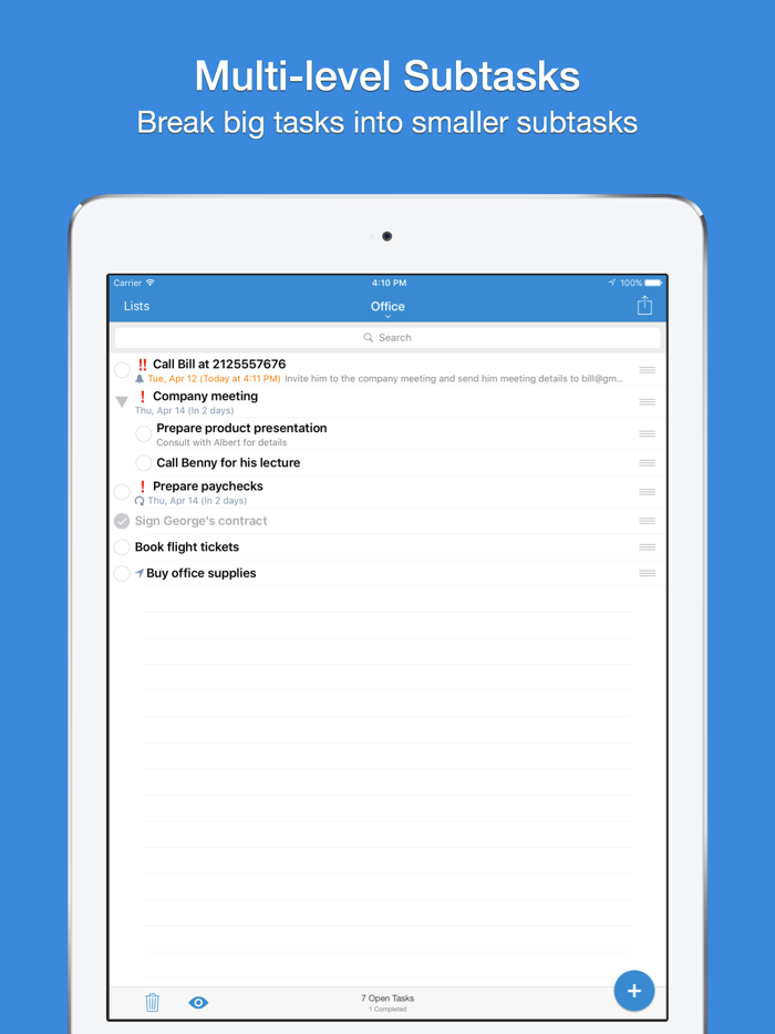 gTasks Pro for Google Tasks