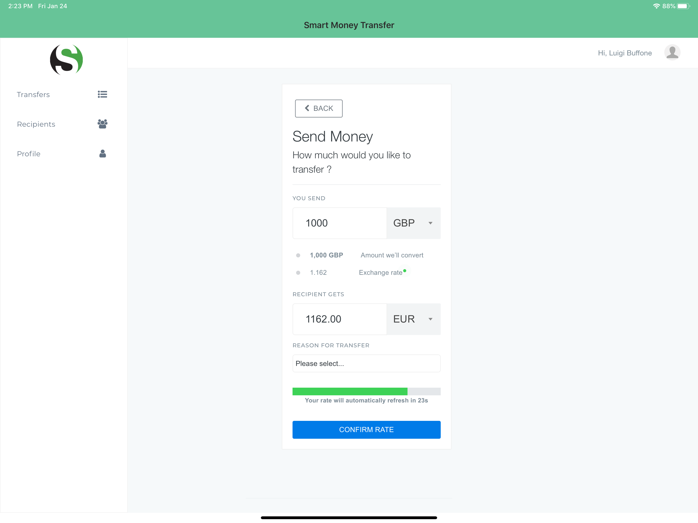 Smart Money Transfer screenshot 4