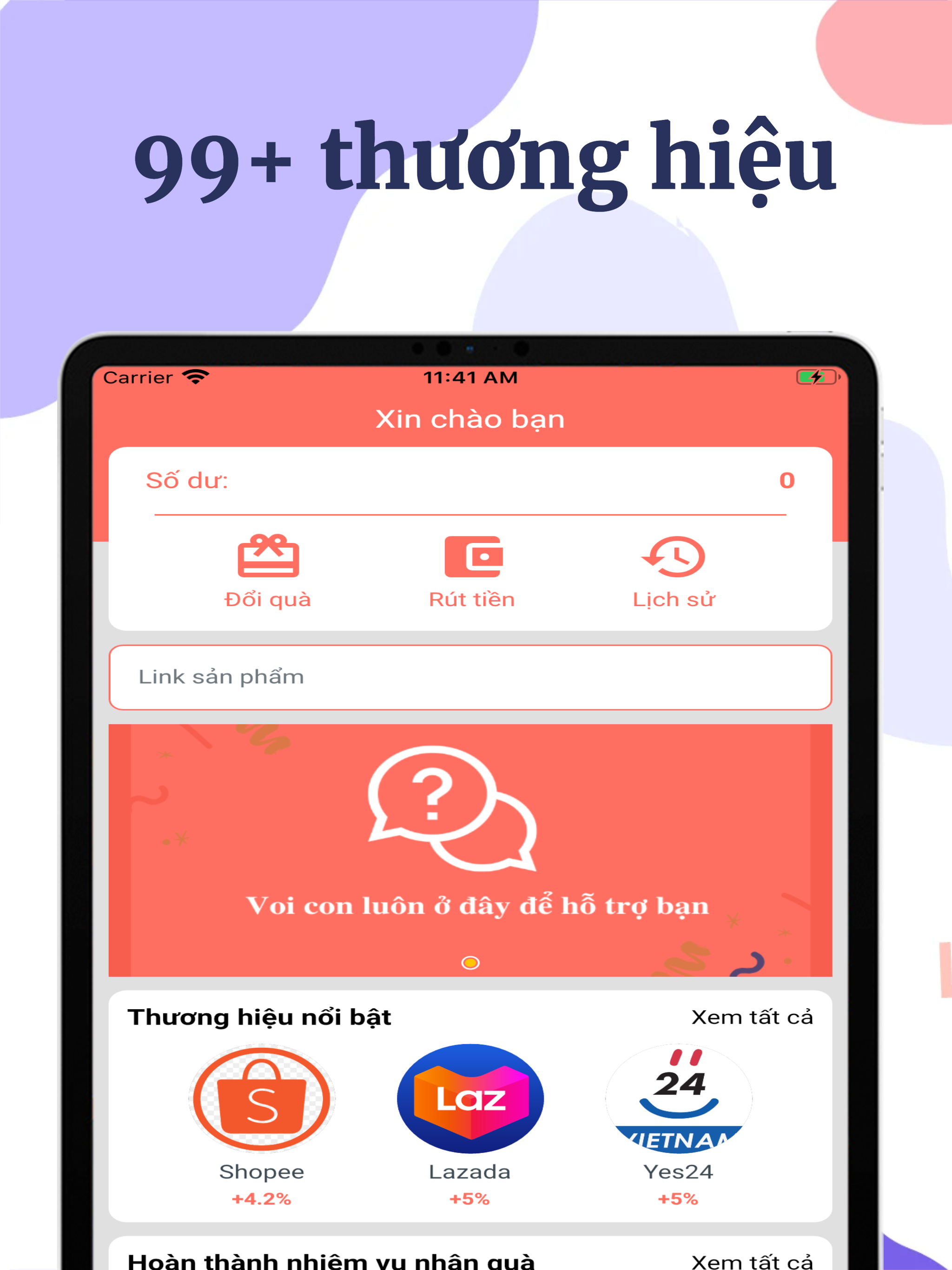 ShopSave - Mua sắm hoàn tiền