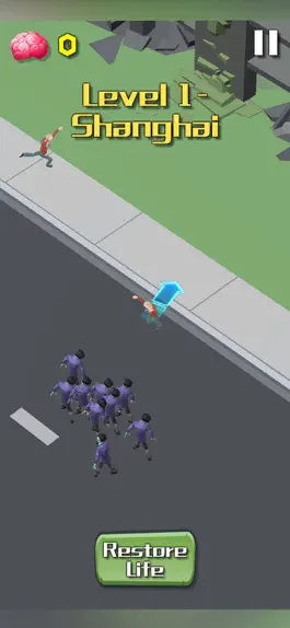 Game screenshot Zombie Crowd: City Runner War hack