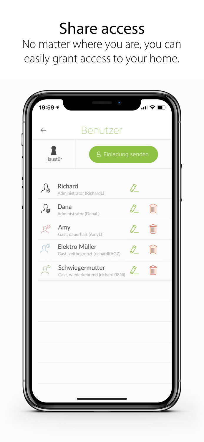 smartlock.de Danalock App