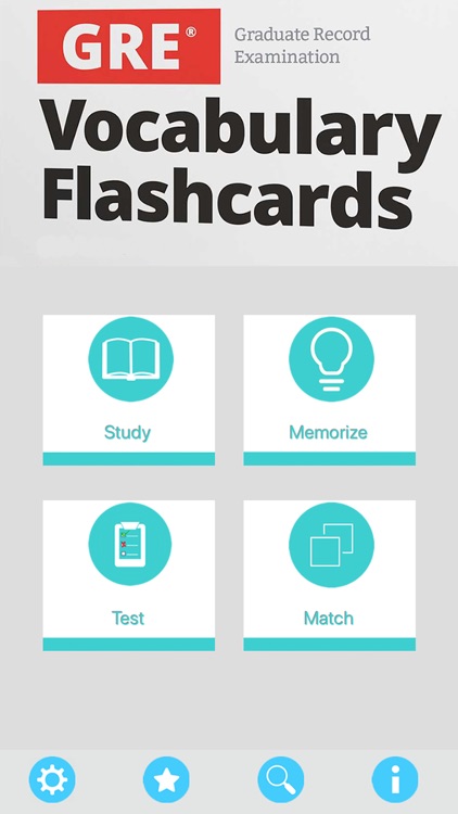 GRE : Vocabulary Flashcards