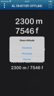 altimeter offline iphone screenshot 2