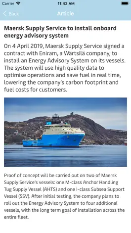 Game screenshot Maersk Supply Service News hack