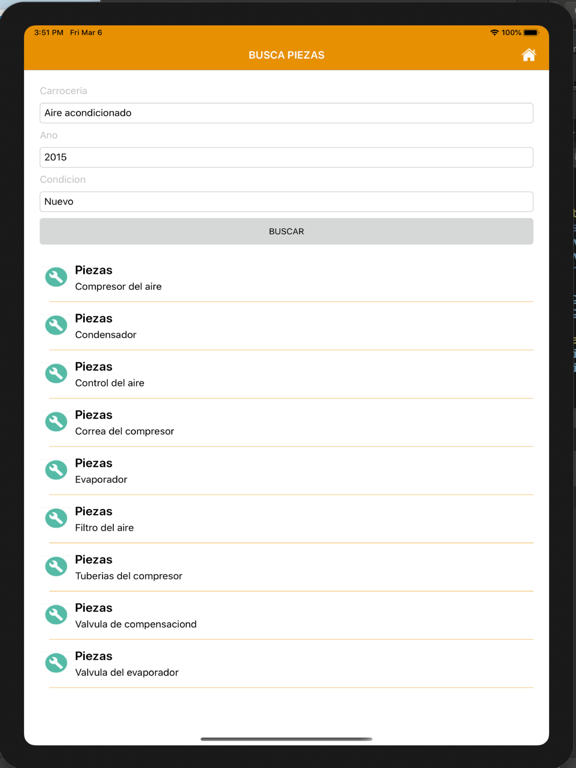Screenshot #6 pour Busca Piezas