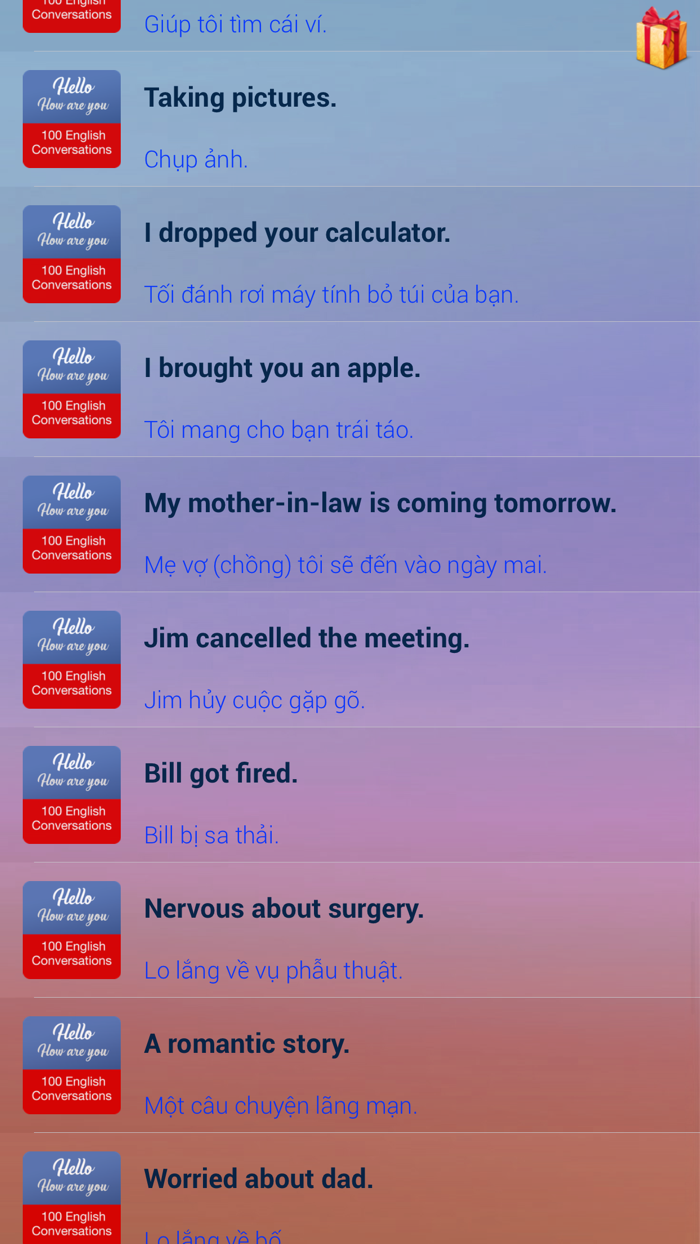 Học tiếng Anh qua hội thoại 99