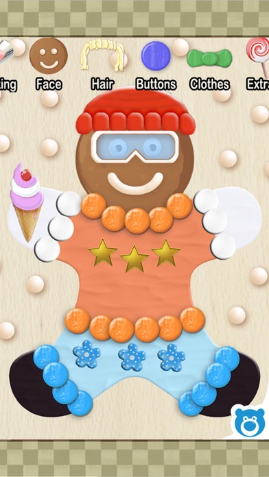 Screenshot #1 pour Gingerbread Fun! - Baking Game