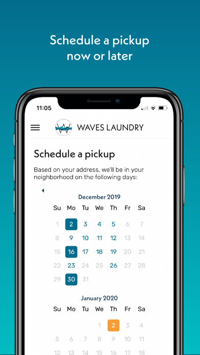 Waves Laundry iPhone screenshot 6 - Lifestyle app
