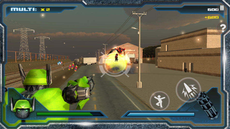 #2. Robot Shoot 3D (iOS) 由: 海龙 王