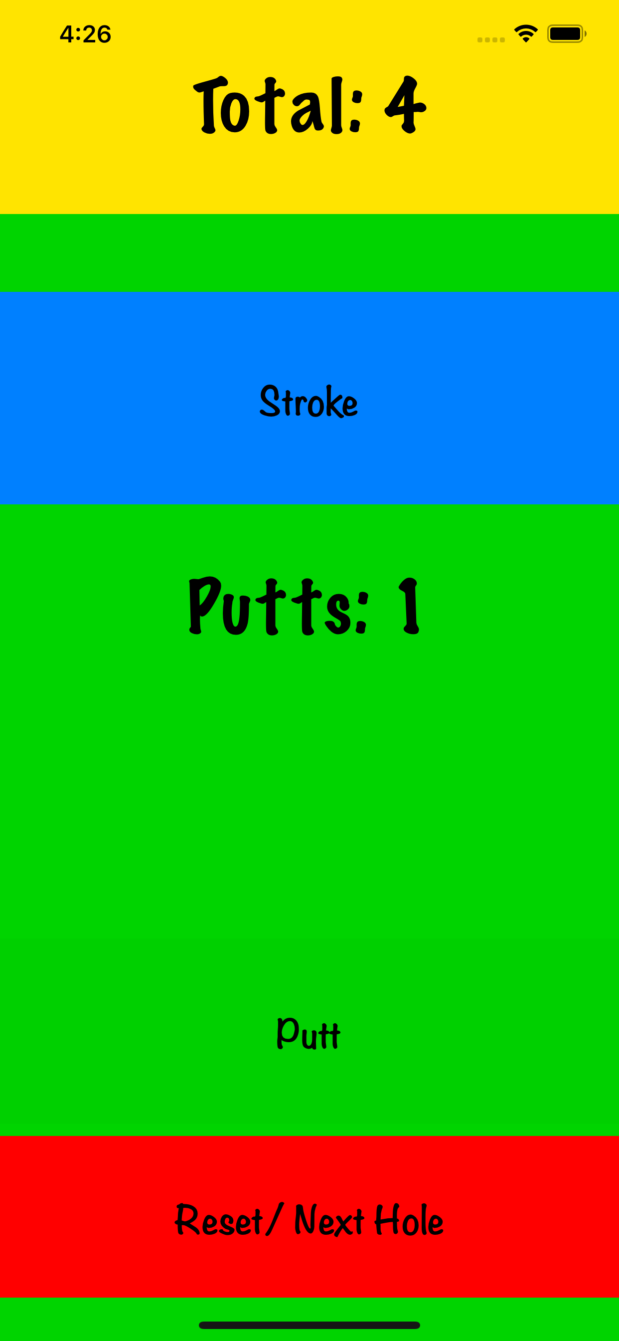 My Simple Golf Score screenshot 3