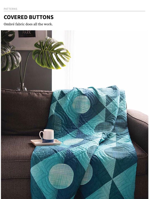 McCall's Quilting Magazine iPad screenshot 4 - Magazines & Newspapers app