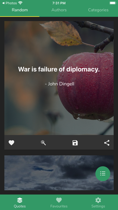 Screenshot #1 pour Real Quotes - Get Inspired