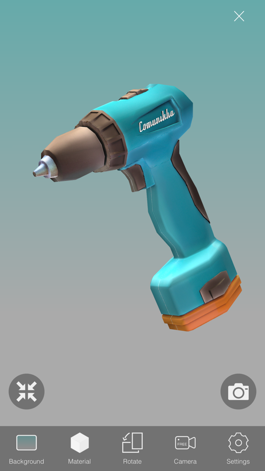 #3. 3D Model Viewer - AR View (iOS) 由: 健 钟