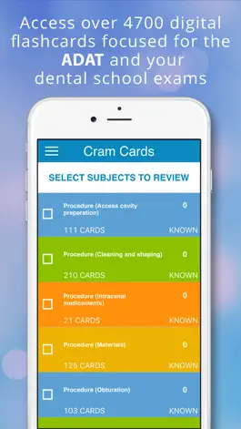 Game screenshot ADAT Endodontic Cram Cards mod apk