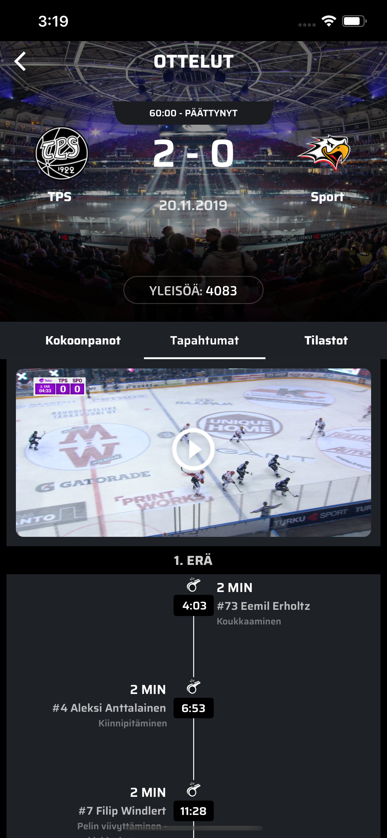 TPS screenshot 2