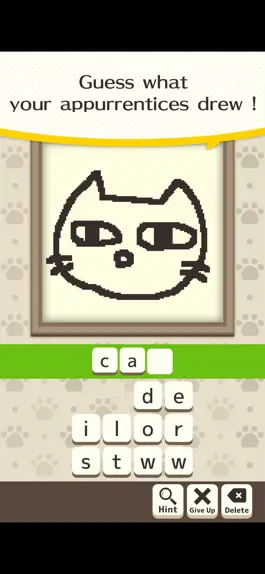 Game screenshot Cat Painter drawing game apk