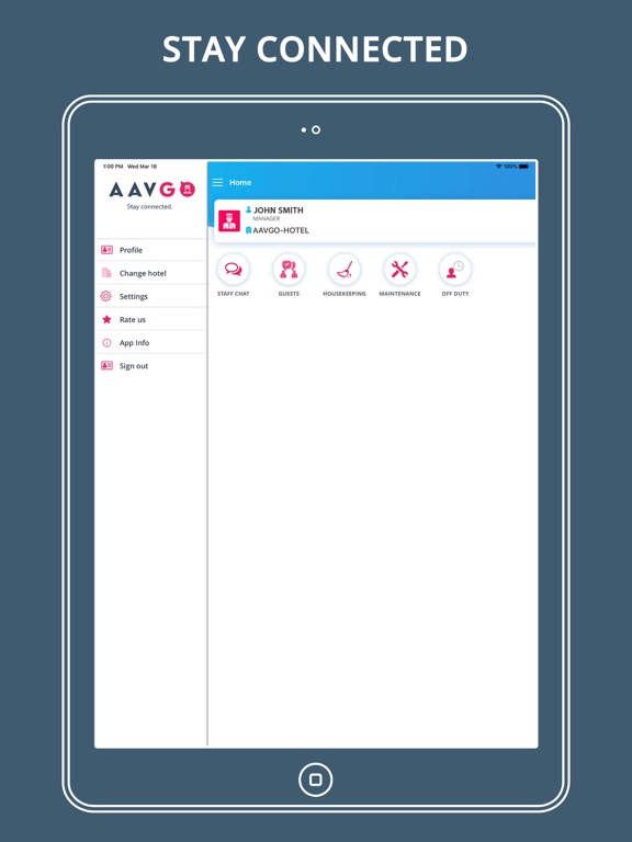 AavGo Staff iPad screenshot 4 - Travel app