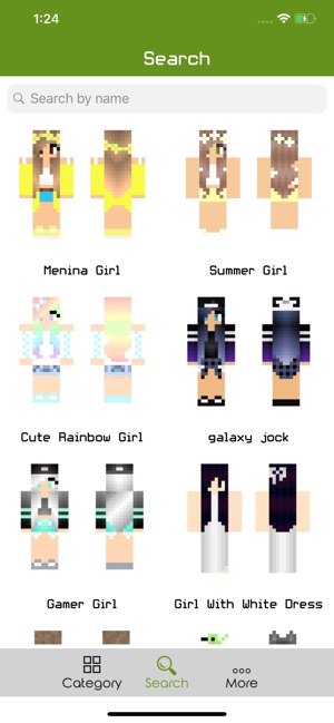 Menina Minecraft Skins