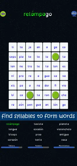 Game screenshot Sopa de Sílabas - School Ed mod apk