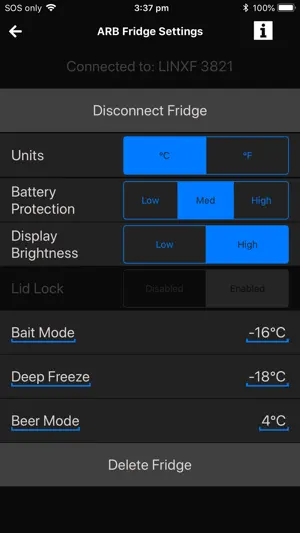 ARB Fridge Connect screenshot 2