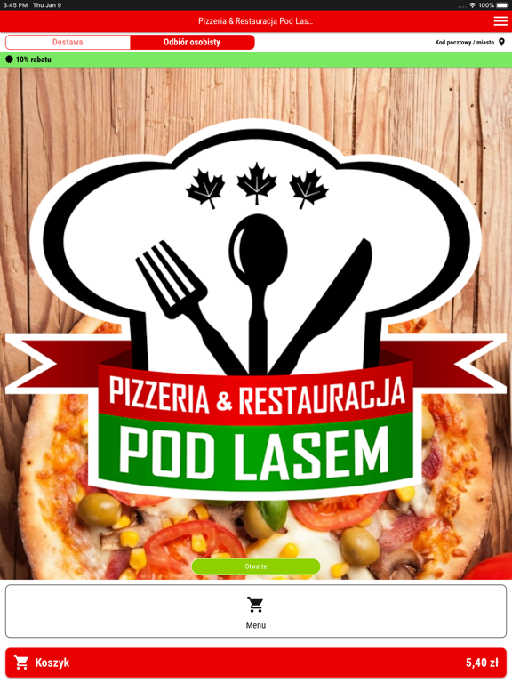 Screenshot #4 pour Pizzeria Restauracja Pod Lasem