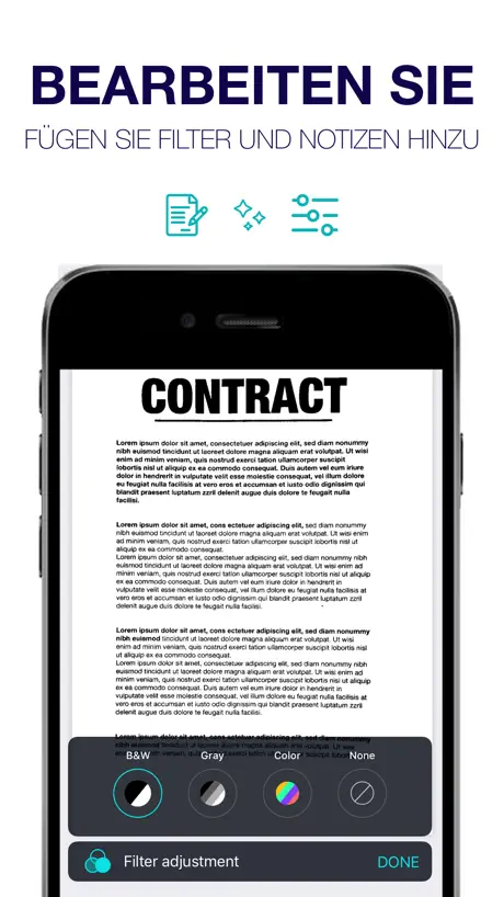 Scanner App ∙ PDF Scannen