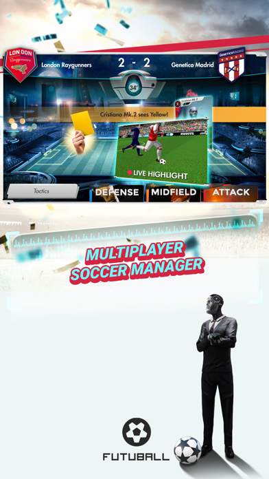 Futuball - Football Manager Screenshot