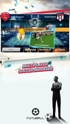 Futuball - Football Manager screenshot 1