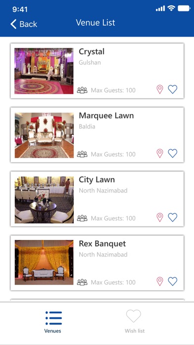 HAP - Event Booking App Screenshot
