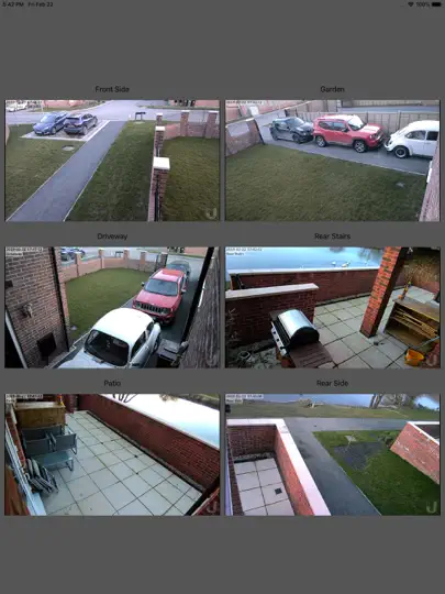 Screenshot von CCTV Viewer auf dem iPhone 2